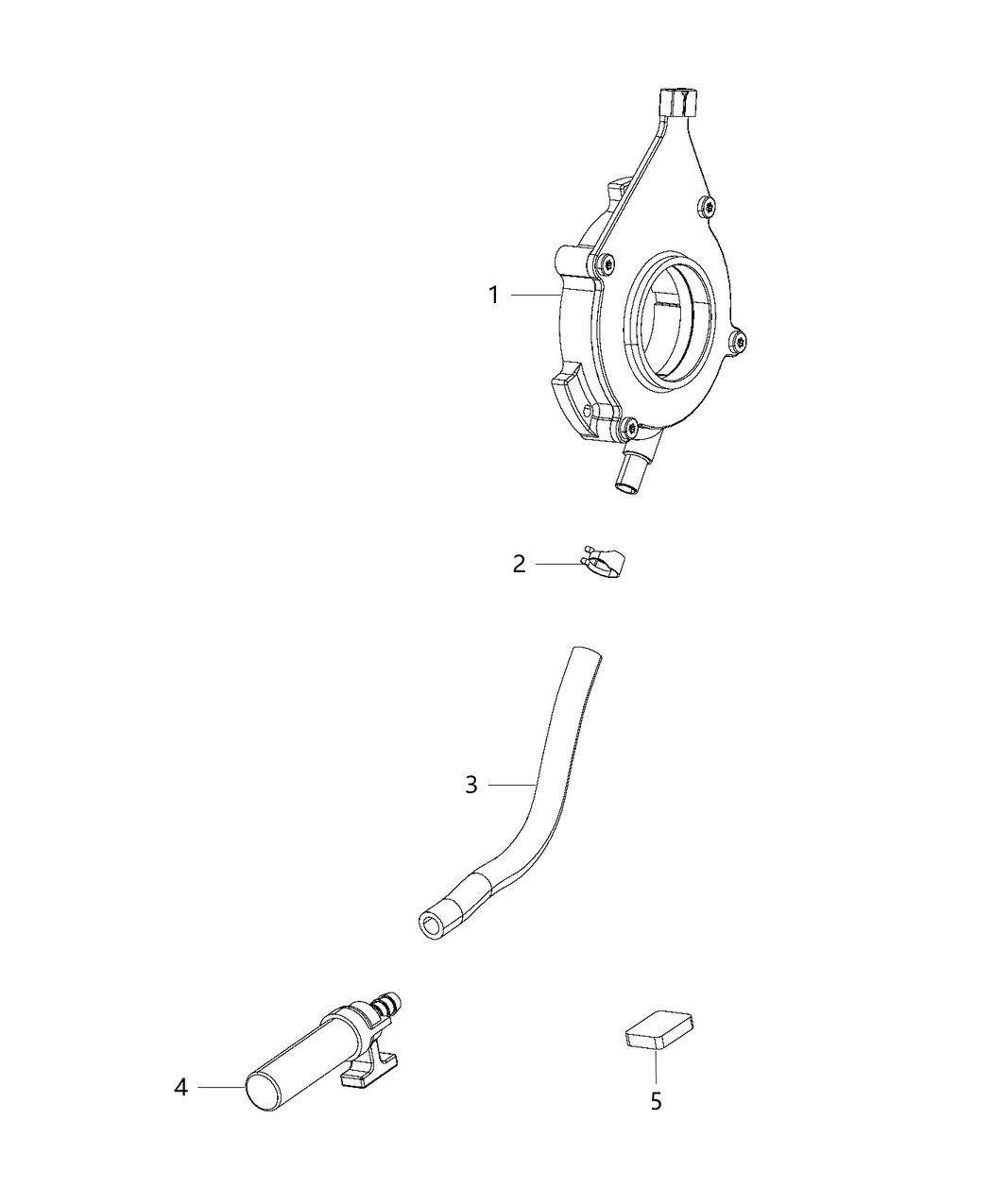 Mopar 68402340AA Clamp Hose