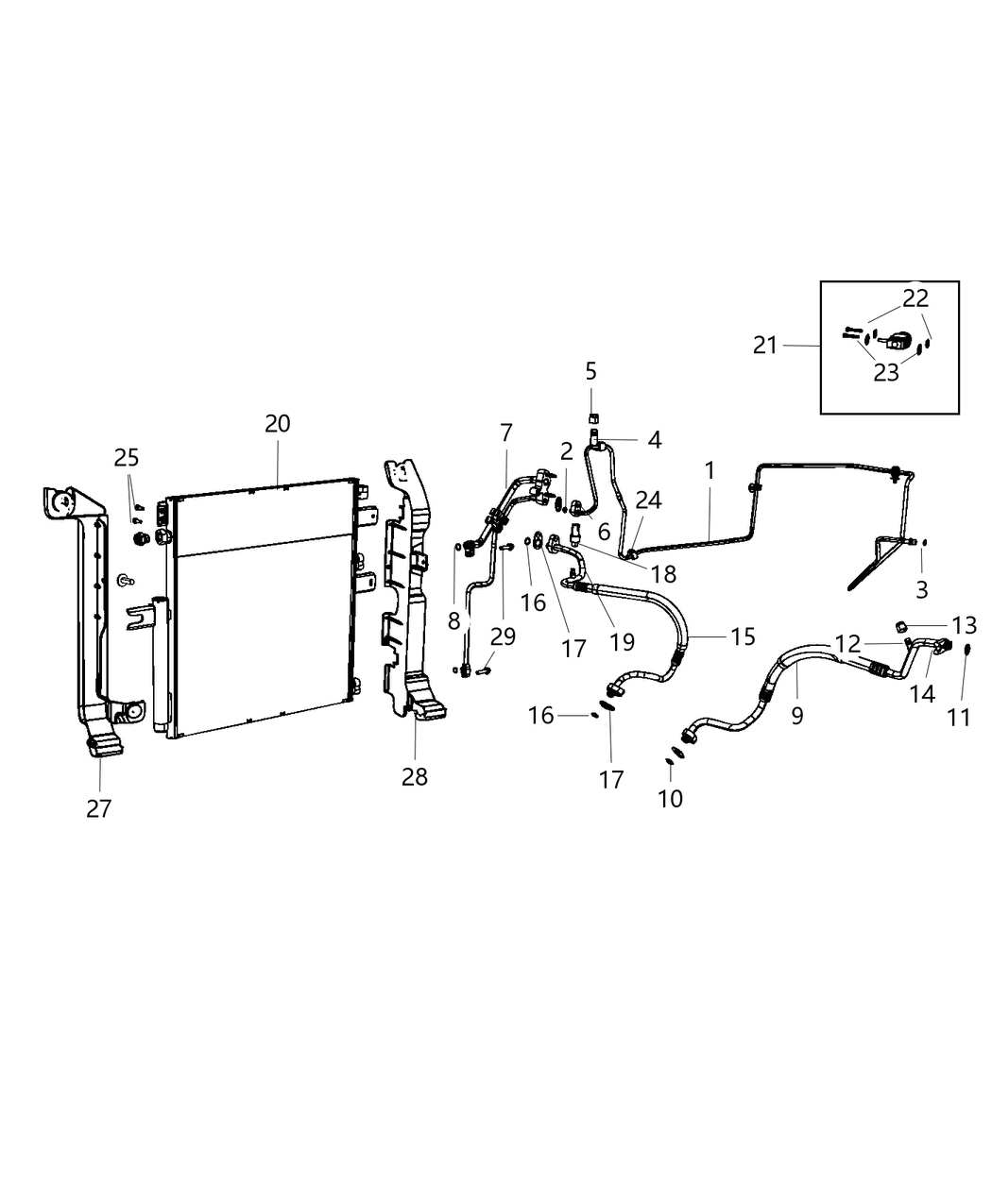 Mopar 6510911AA Clip M12.7