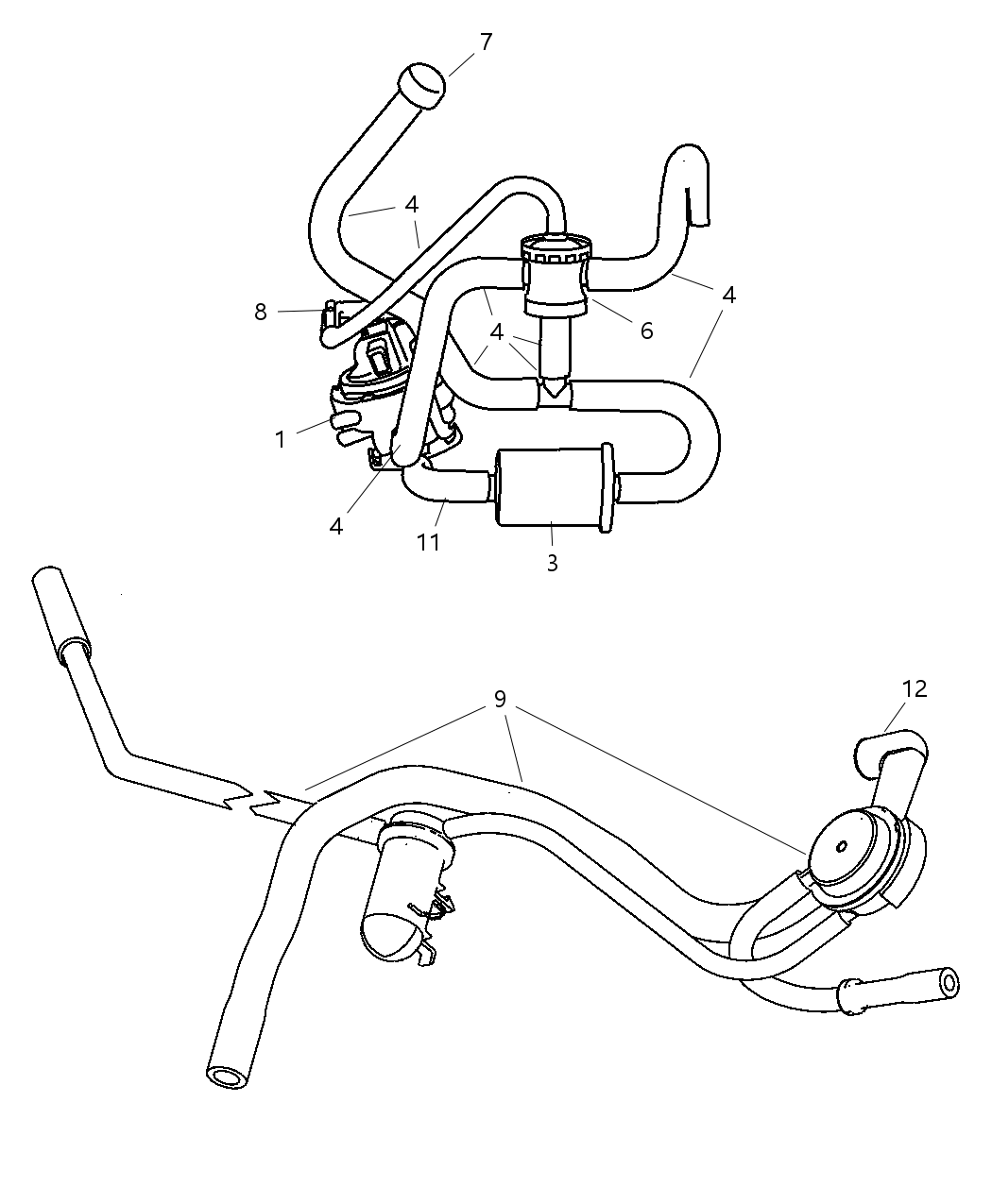 Mopar 4794205AA Hose Clip
