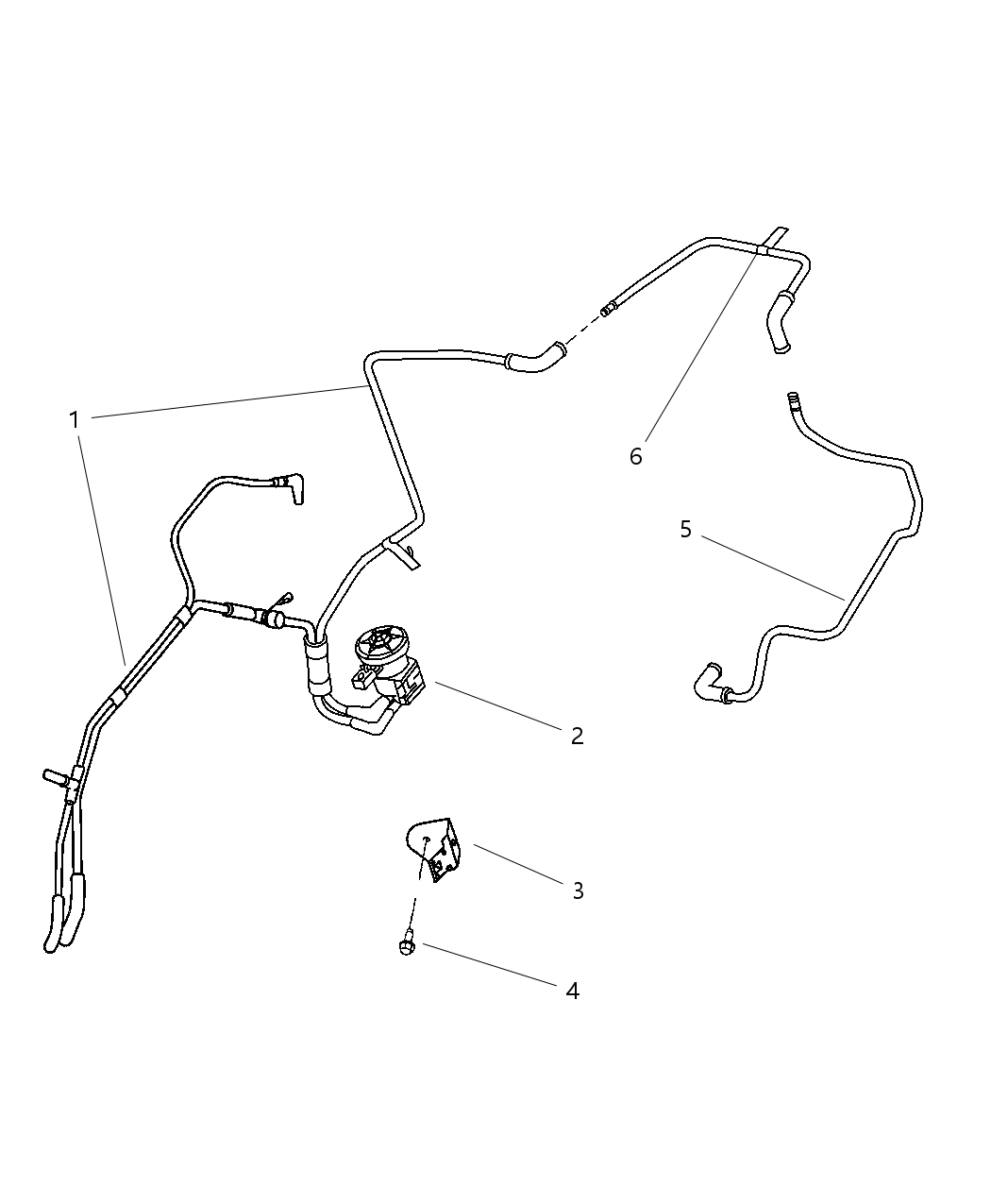 Mopar 4891327AD Harness Vapor Purge
