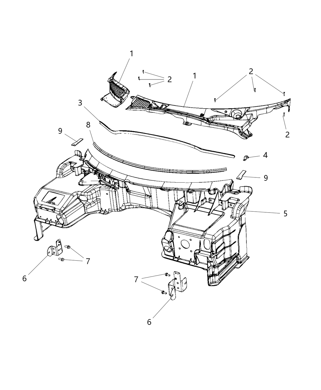 Mopar 68209834AA Seal Foam