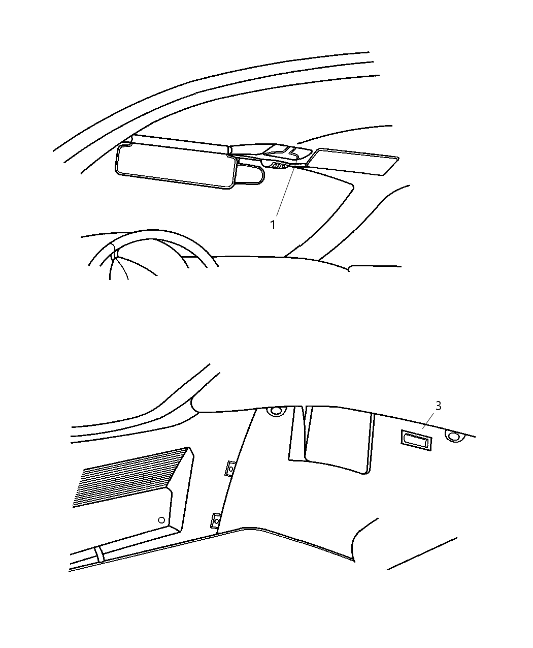 Mopar 5097400AA Glove Box Lamp