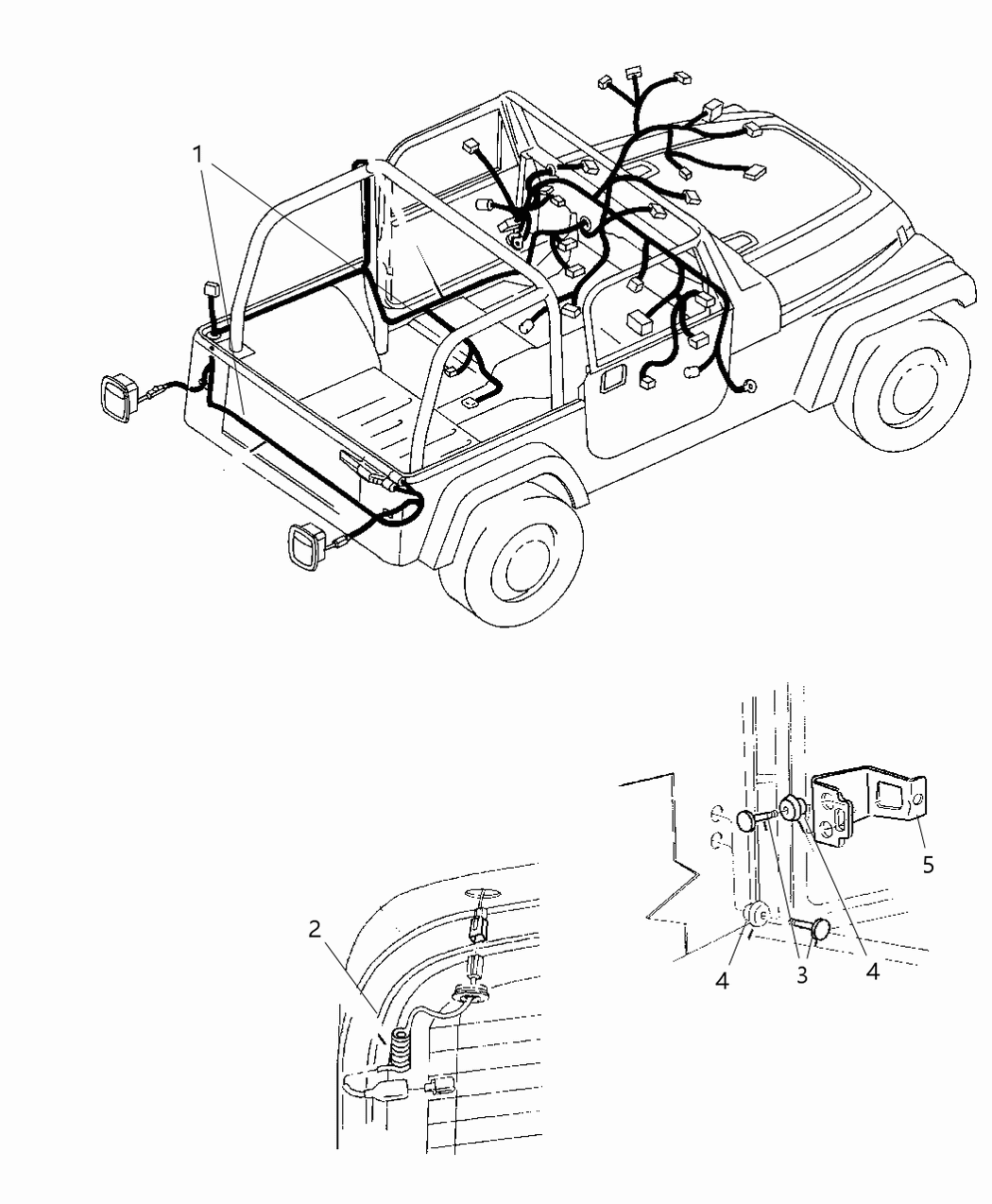 Mopar 5271299AA Wiring Radio Jumper