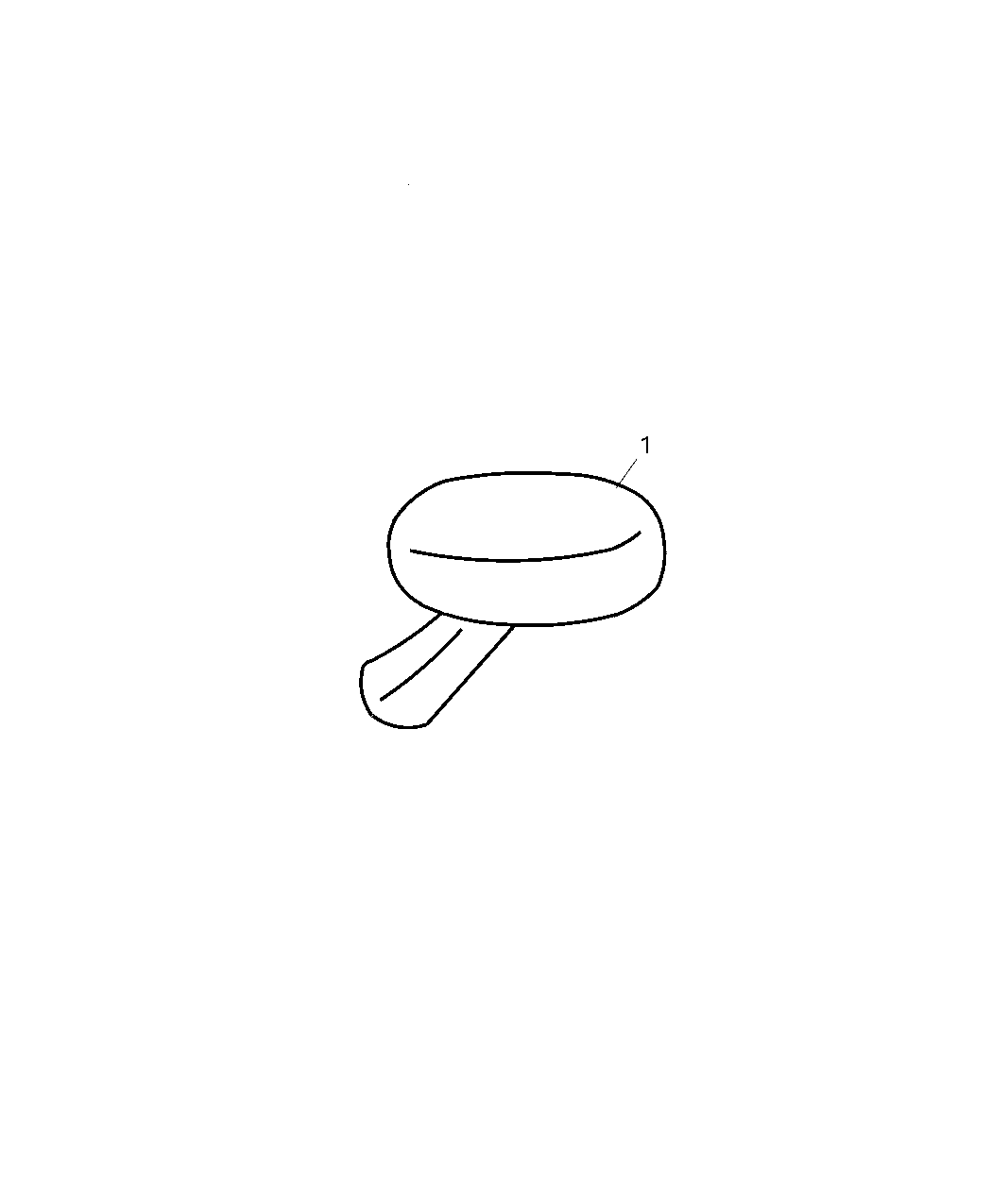 Mopar 5161451AA Mirror Glass