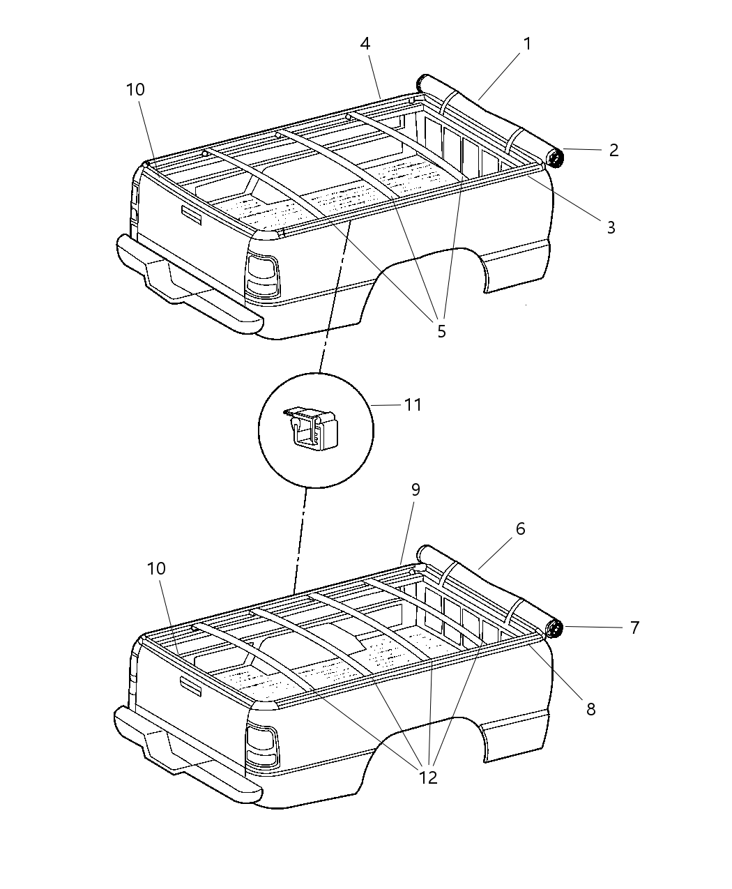 Mopar 68019665AA Cover Assembly Tonneau