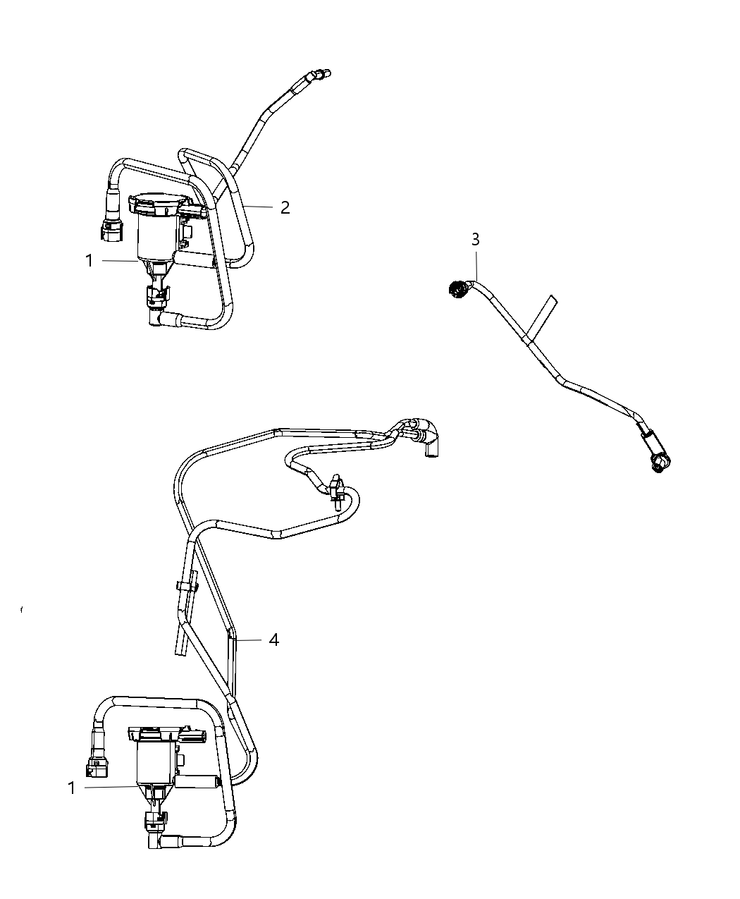 Mopar 5147030AC Harness Vapor Canister Purge
