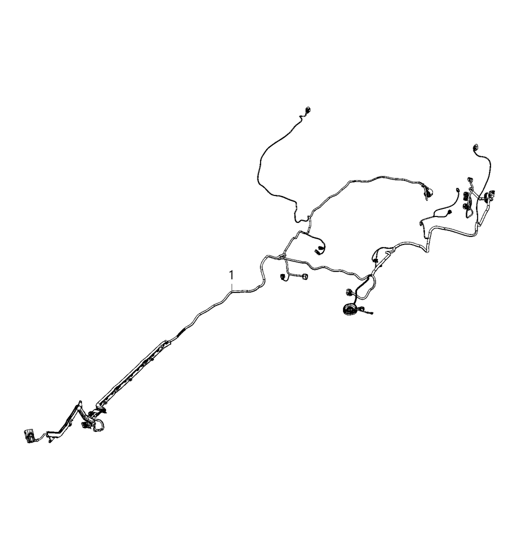 Mopar 68454674AB Wiring Underbody