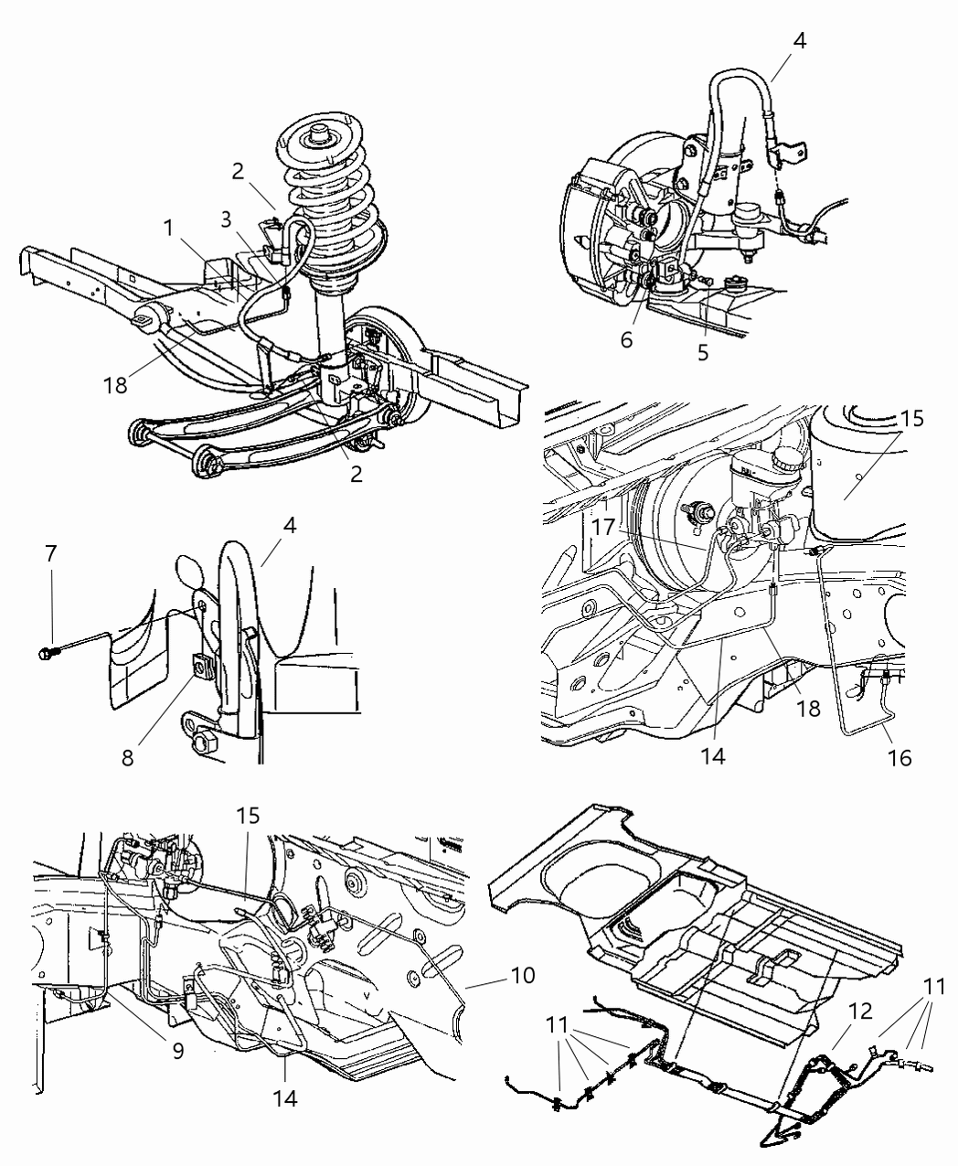 Mopar V1129803AA Hose Brake