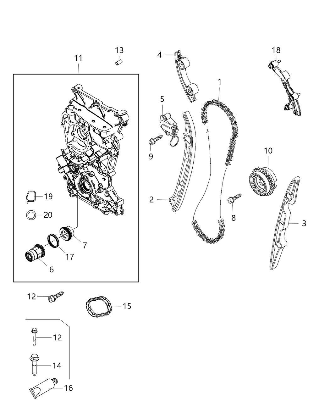 Mopar 68440240AA Drive Gear