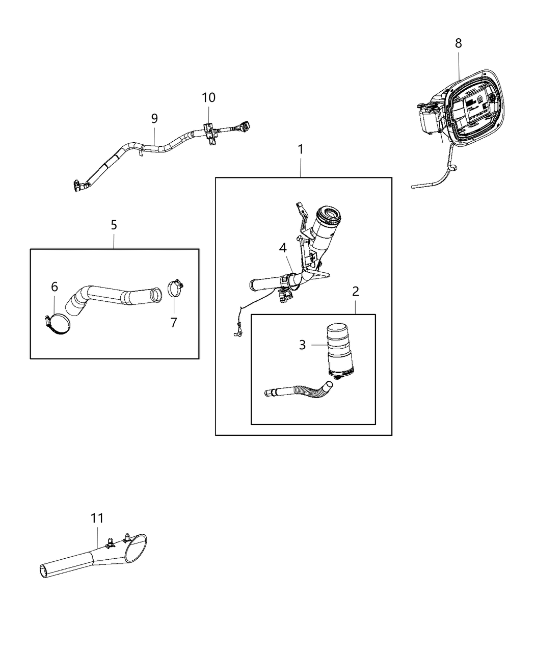 Mopar 68373369AA Clip Tie Strap