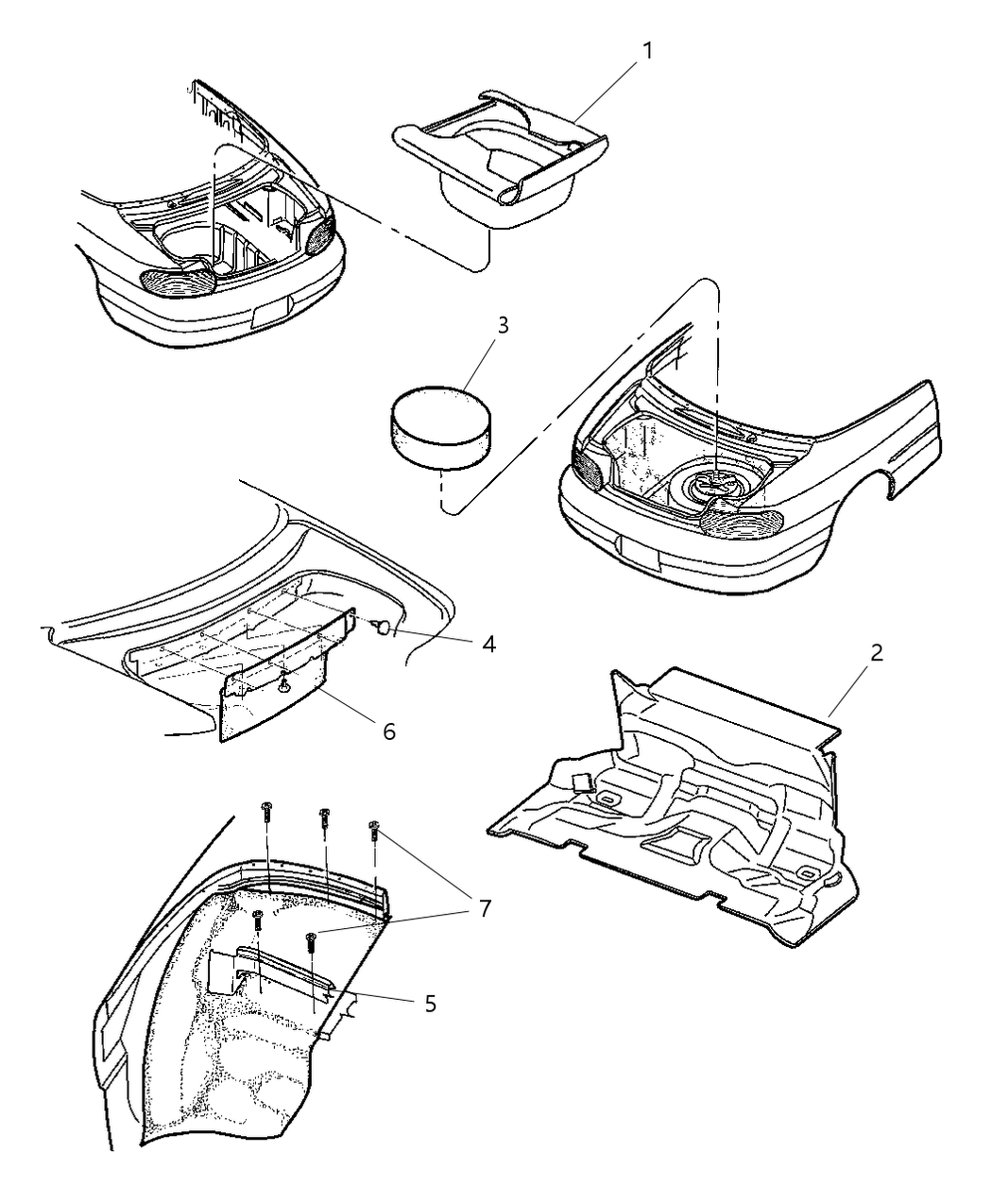 Mopar 4783019 Silencer Wheelhouse