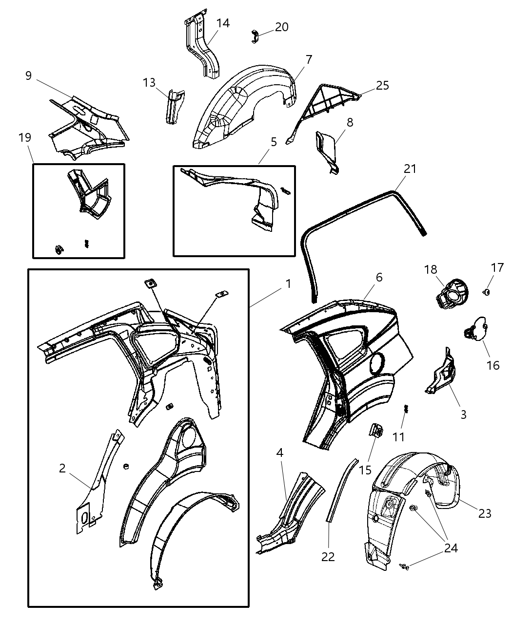 Mopar 5291794AB Stuffer