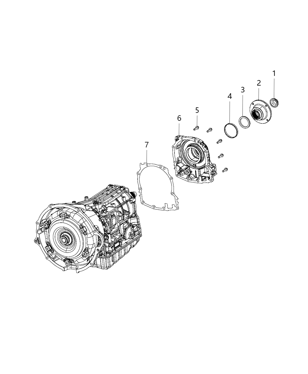 Mopar 68224203AA Flange Output