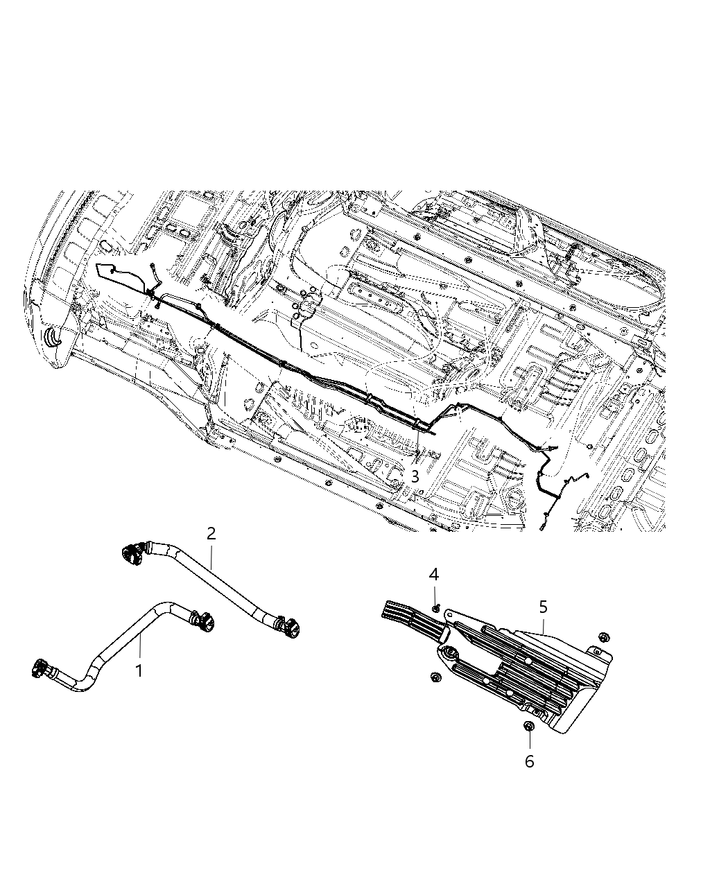 Mopar 4578995AE Bundle Fuel Line