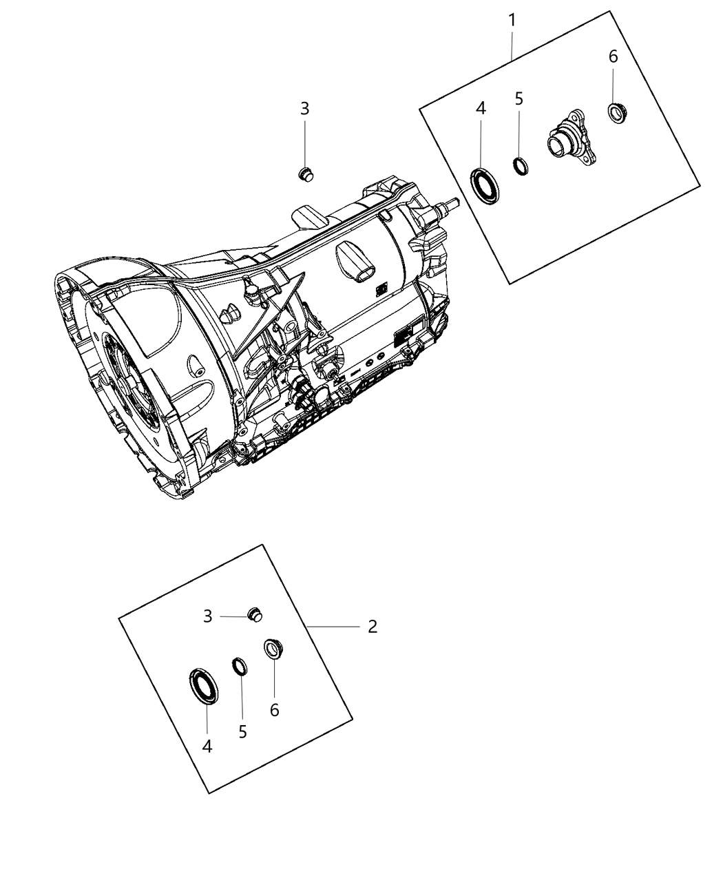 Mopar 68225365AA Flange Output