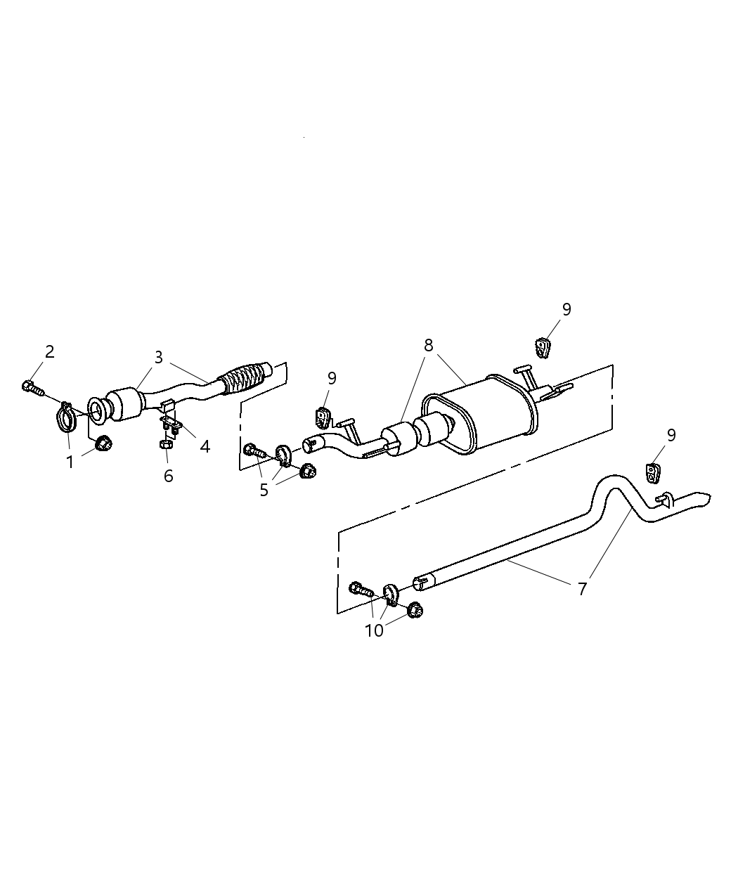 Mopar 5135684AA Seal Exhaust