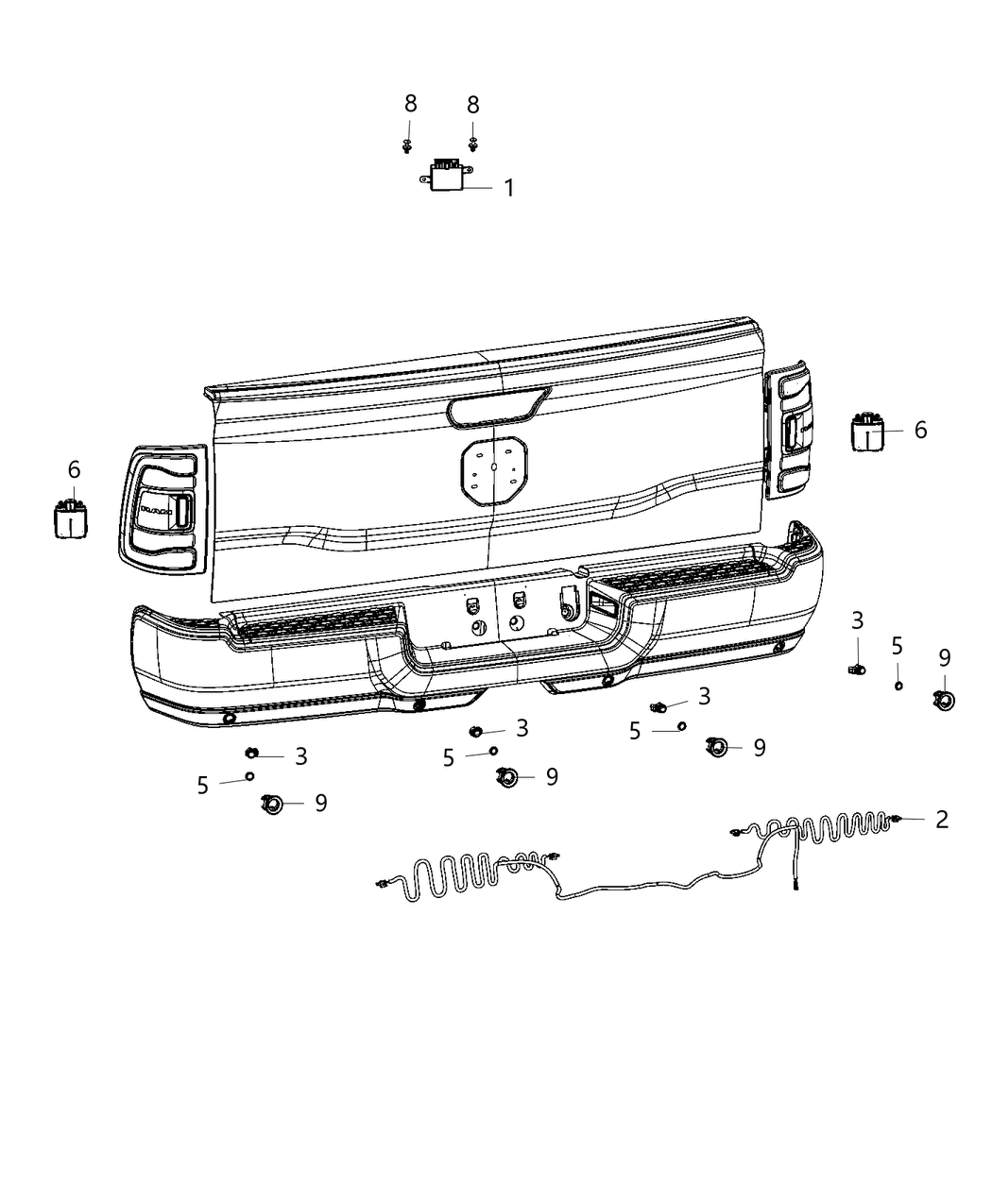 Mopar 68397412AA Wiring Jumper