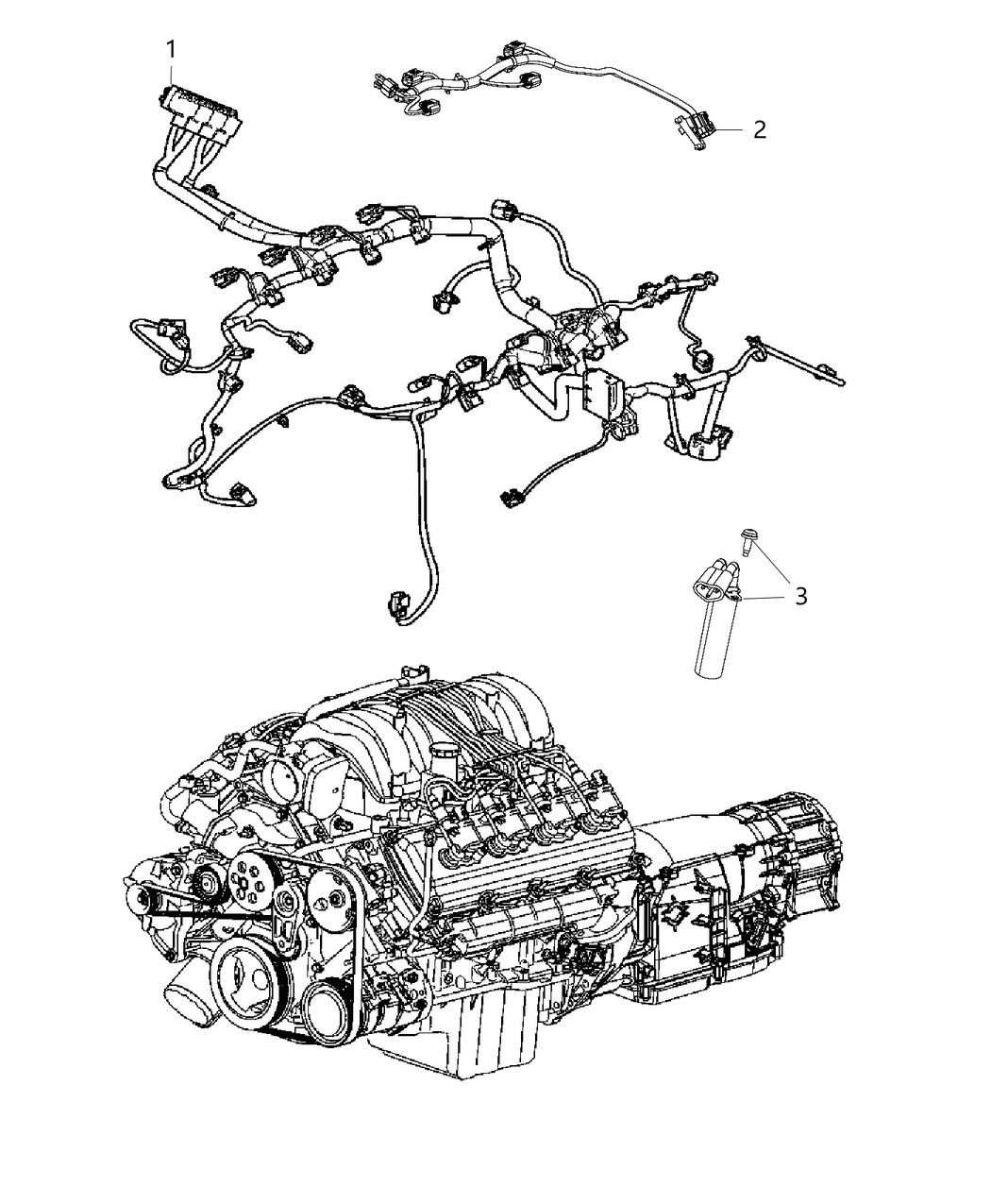 Mopar 5035459AD Wiring Engine