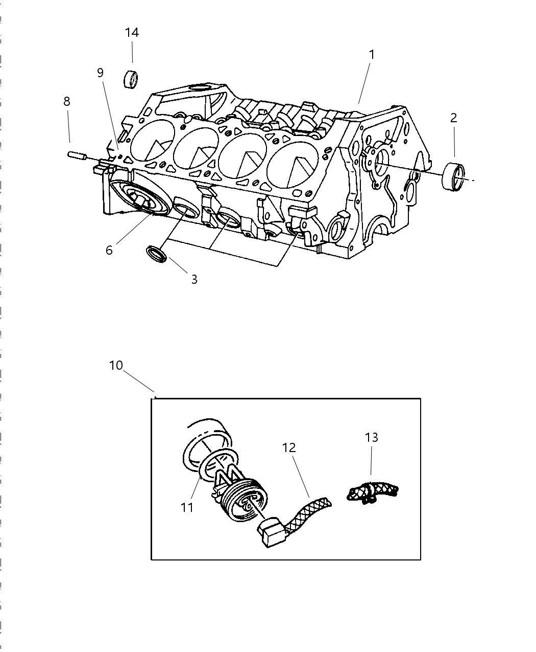 Mopar 4720740AC Overhaul Gasket Set
