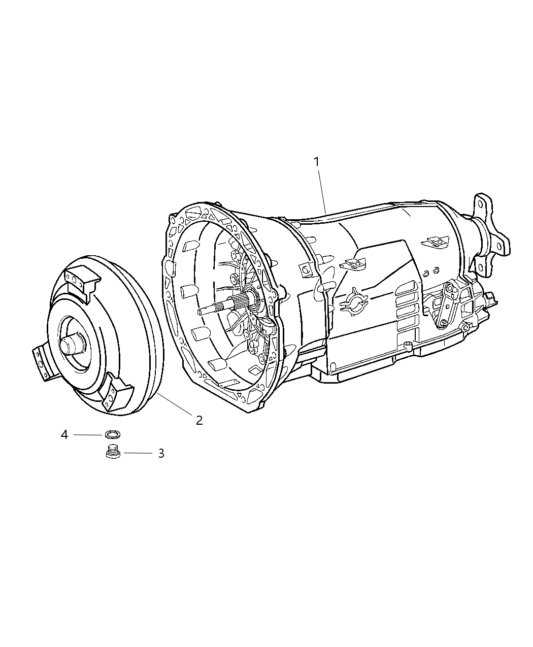 Mopar RX138174AA Transmission Automatic