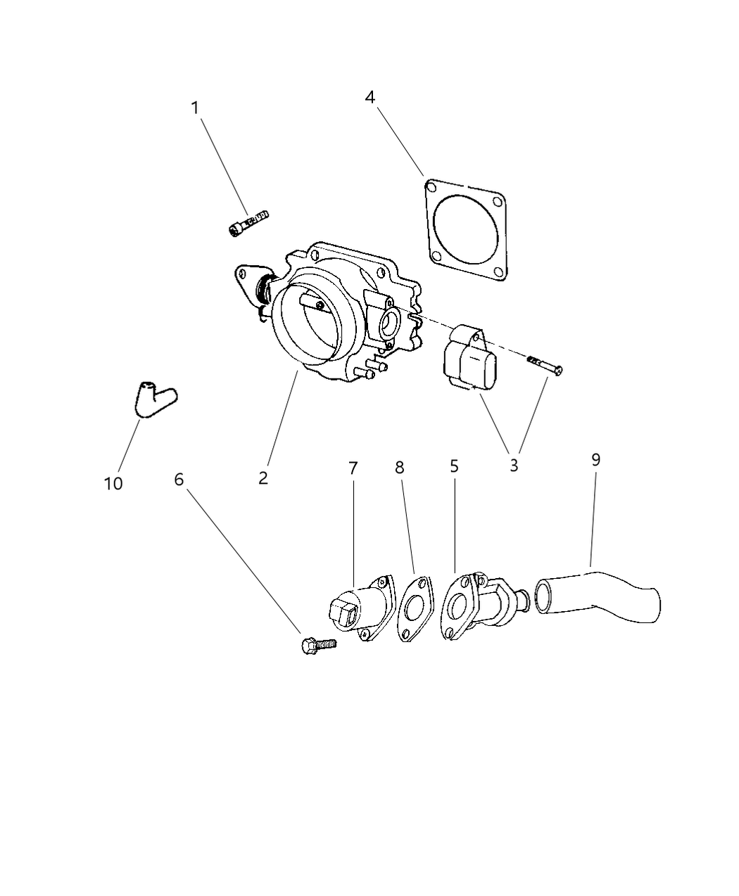 Mopar 5245749AB Motor And Body Iacv