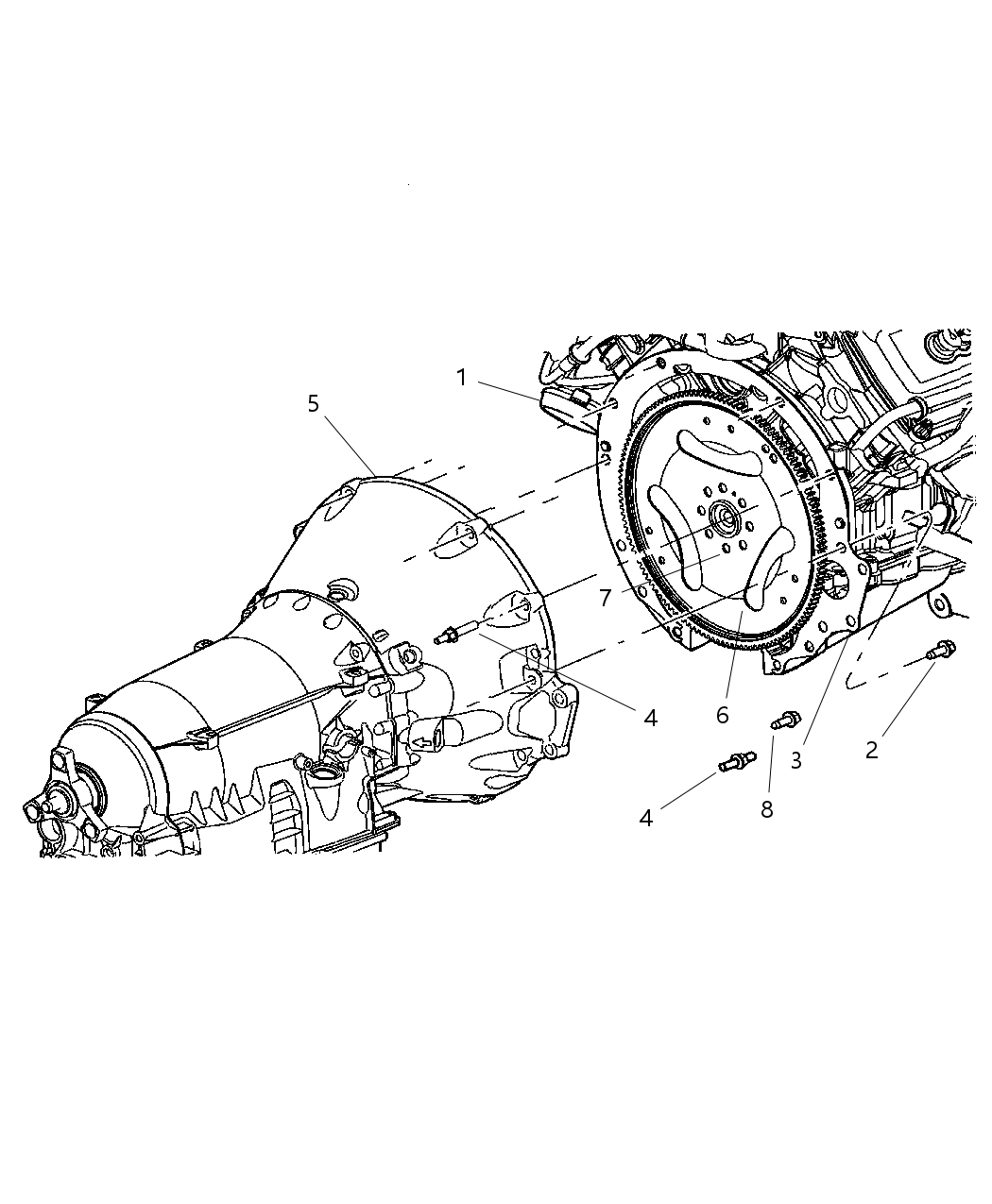 Mopar 4892005AB Cover Transmission Dust