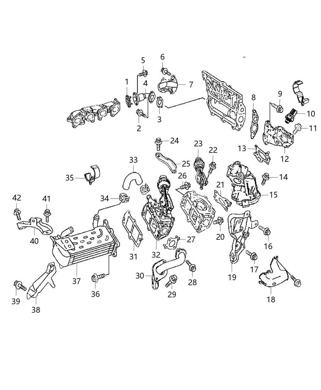 Mopar 68125494AA Actuator EGR Vacuum