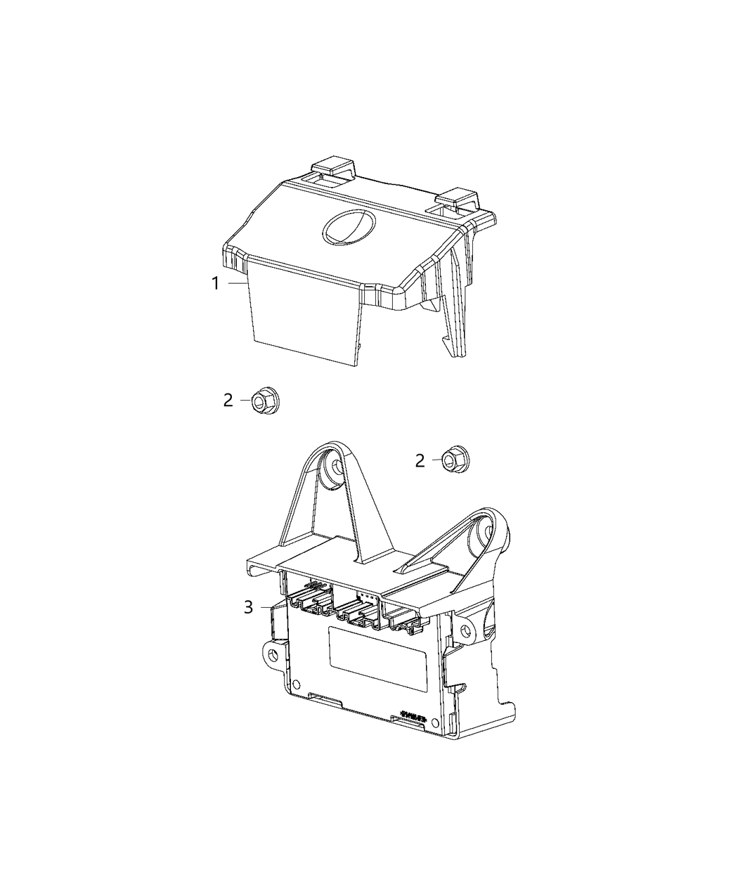 Mopar 68277415AO Module Transfer Case Control