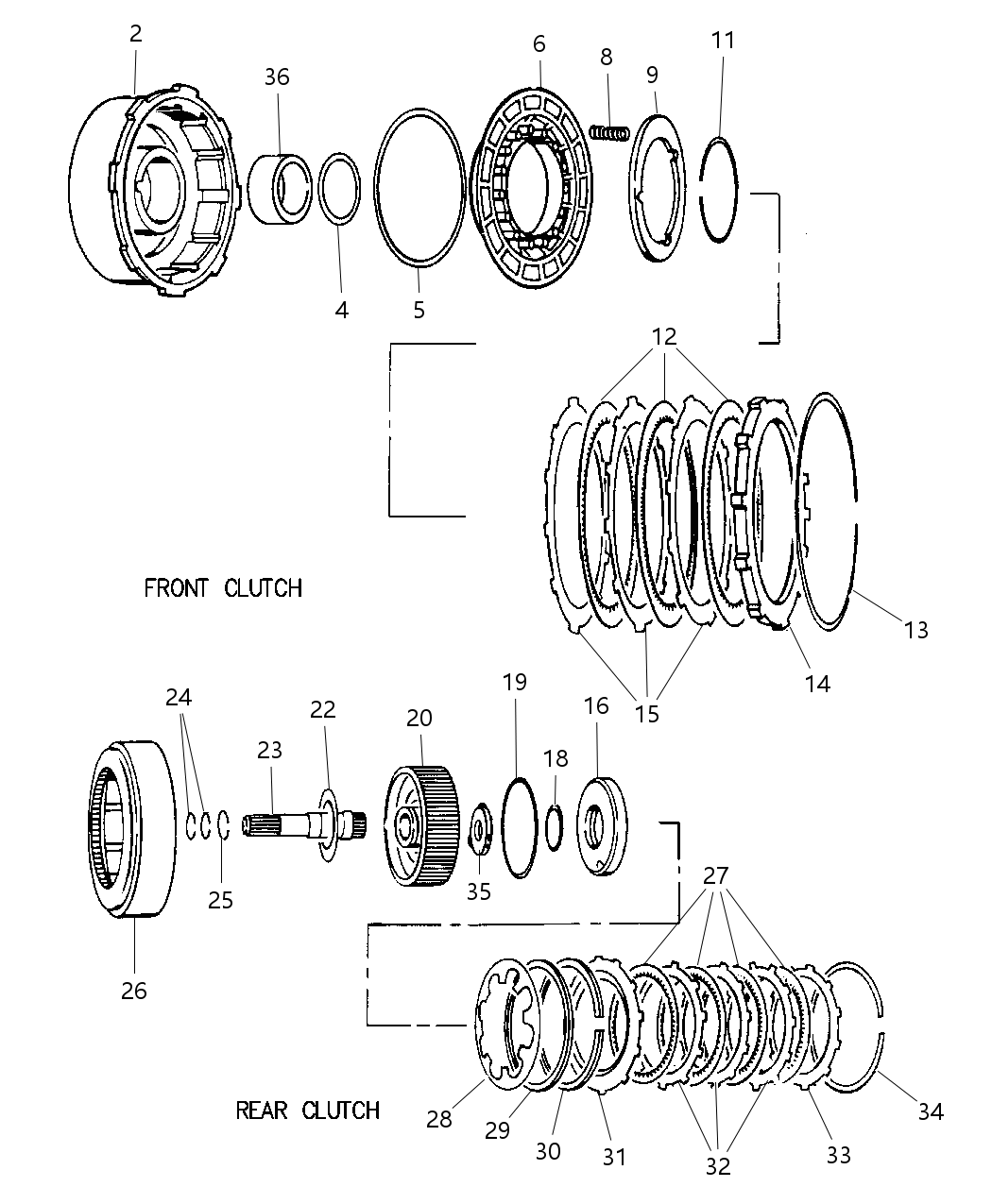 Mopar 4617162 Washer, Front Clutch Thrust, Front, 3-21/64" O.D., Pink