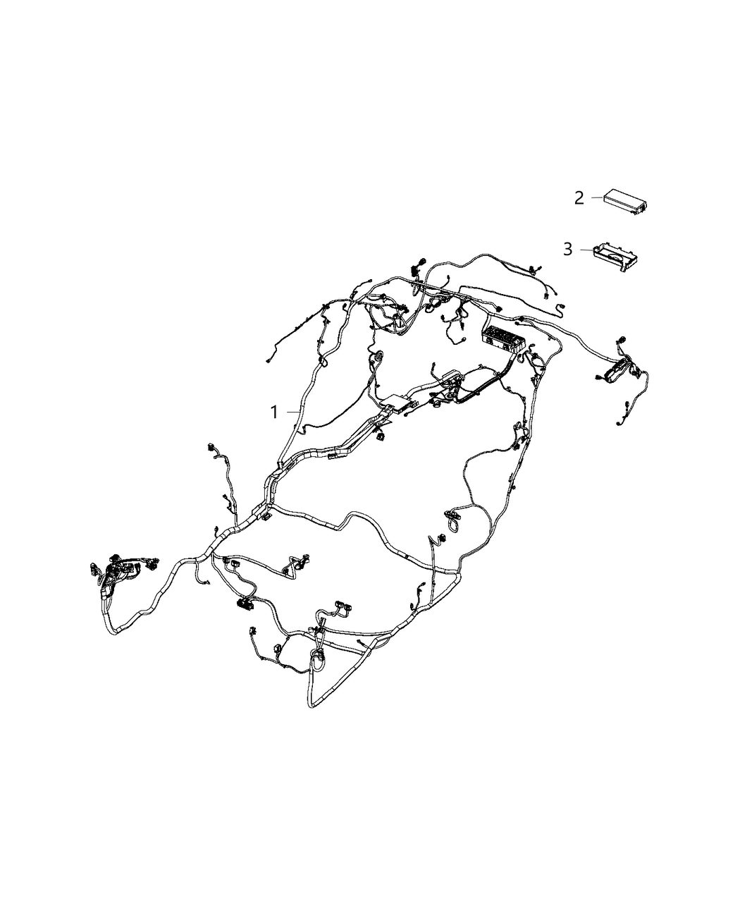 Mopar 68384024AC Wiring Body