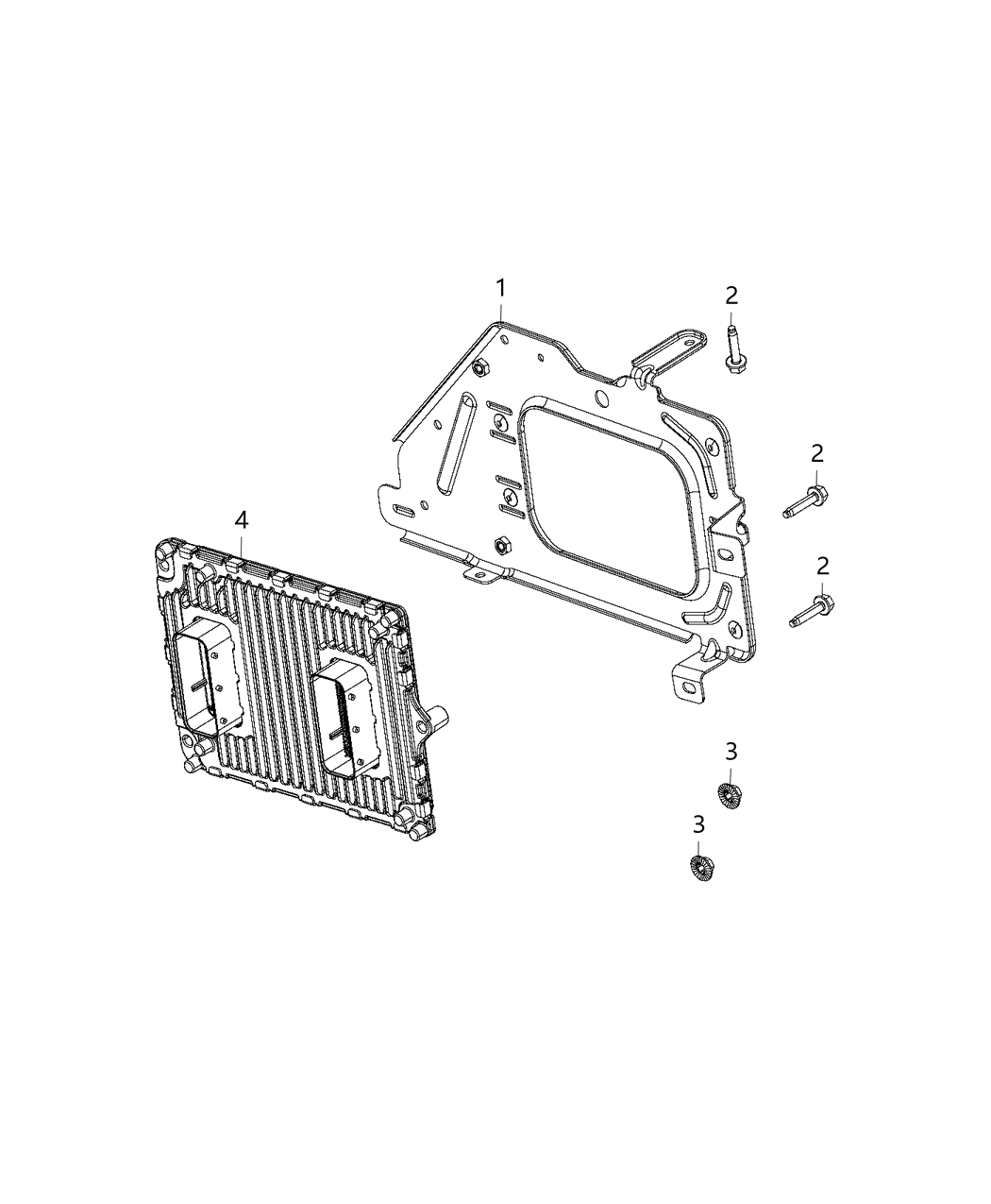 Mopar 68434917AA Module Engine Controller