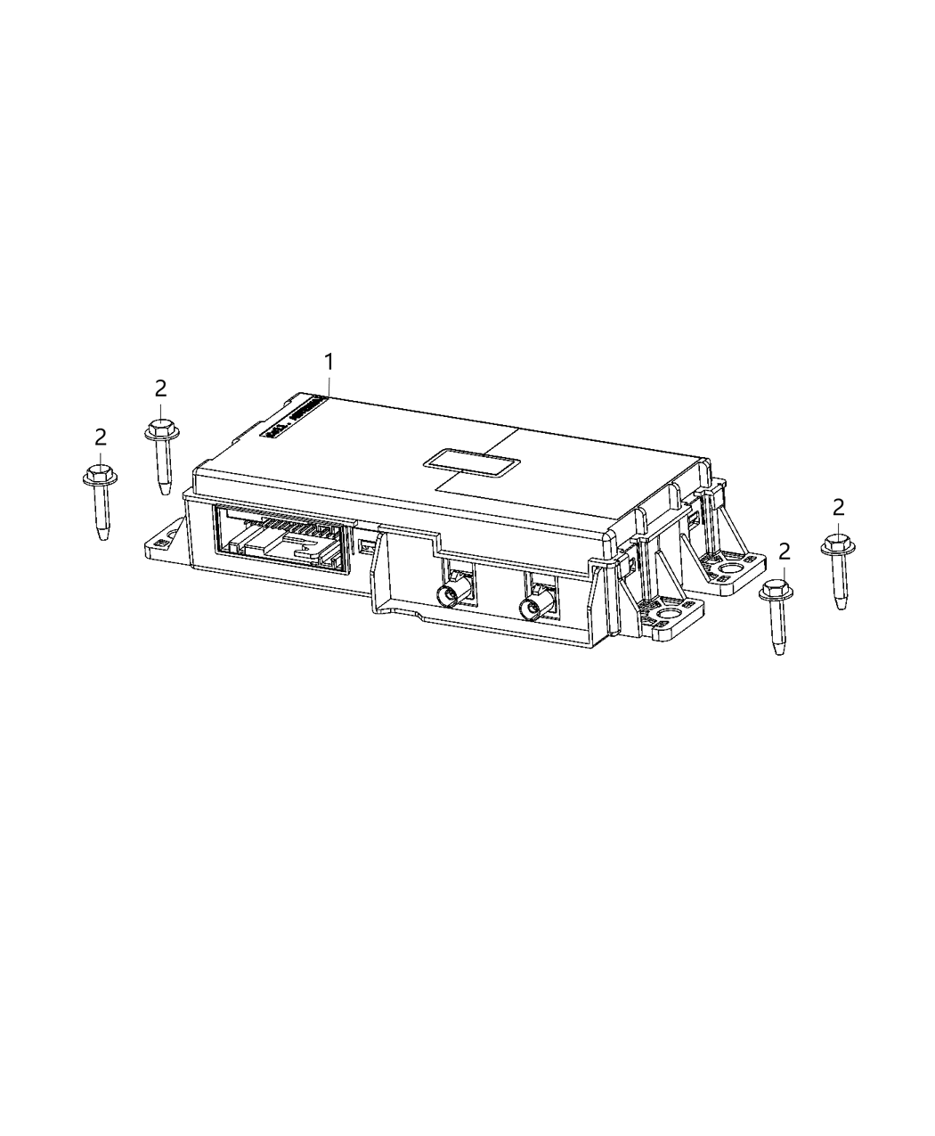 Mopar 68456248AA Module Telematics