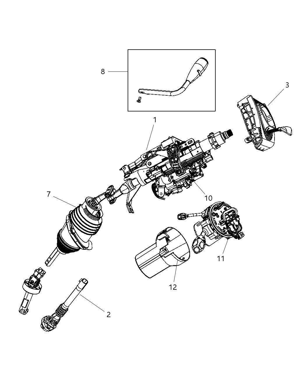 Mopar 68048498AA Boot Gearshift