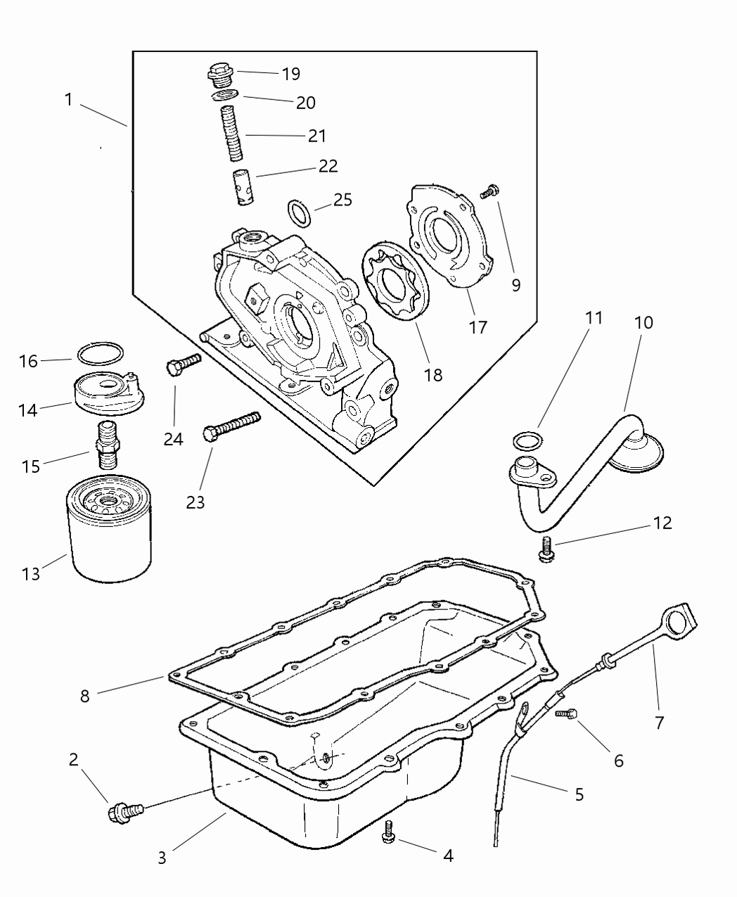 Mopar 6504424 Plug Cylinder Block Oil Hole