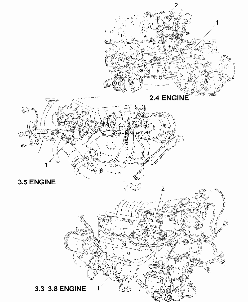 Mopar 4868936AC Engine Harness