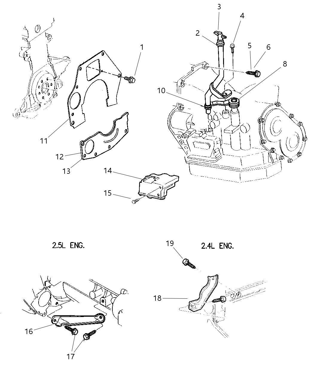 Mopar 4593064 Tube, Oil Filler
