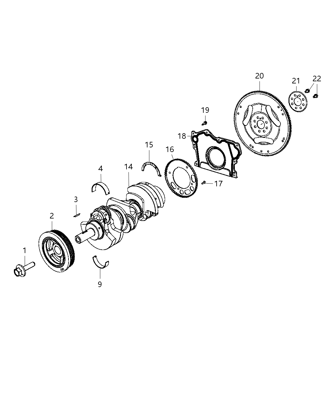 Mopar 52108838AA Drive Plate