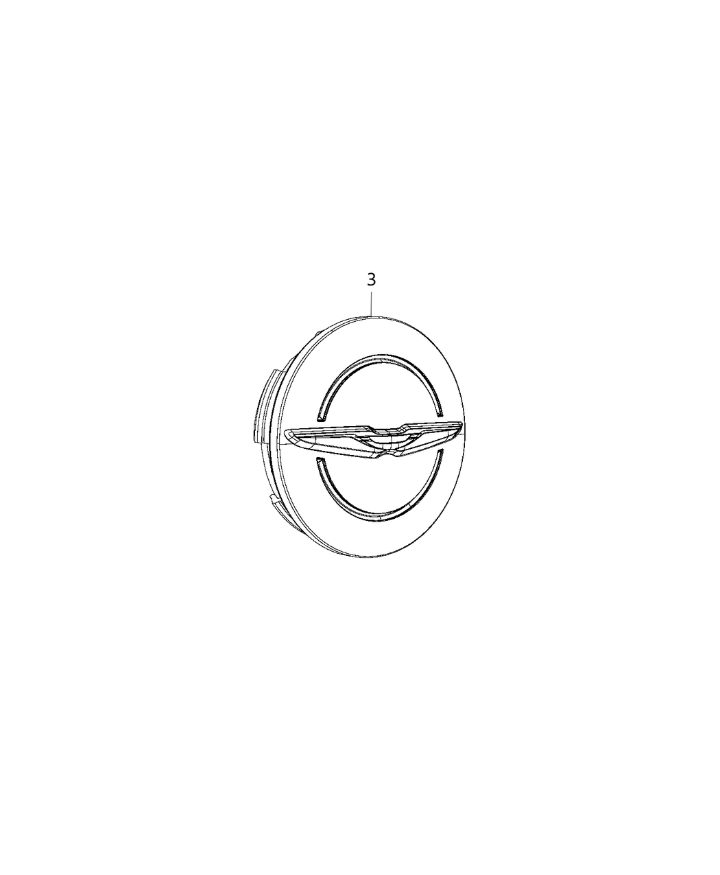Mopar 82214255 Wheel Kit Cast Aluminum