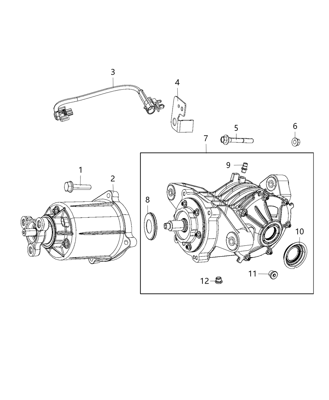 Mopar 5146889AA Bracket Wiring