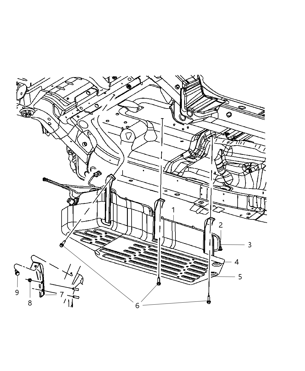 Mopar 5139088AA Retainer Kit Quick Connect