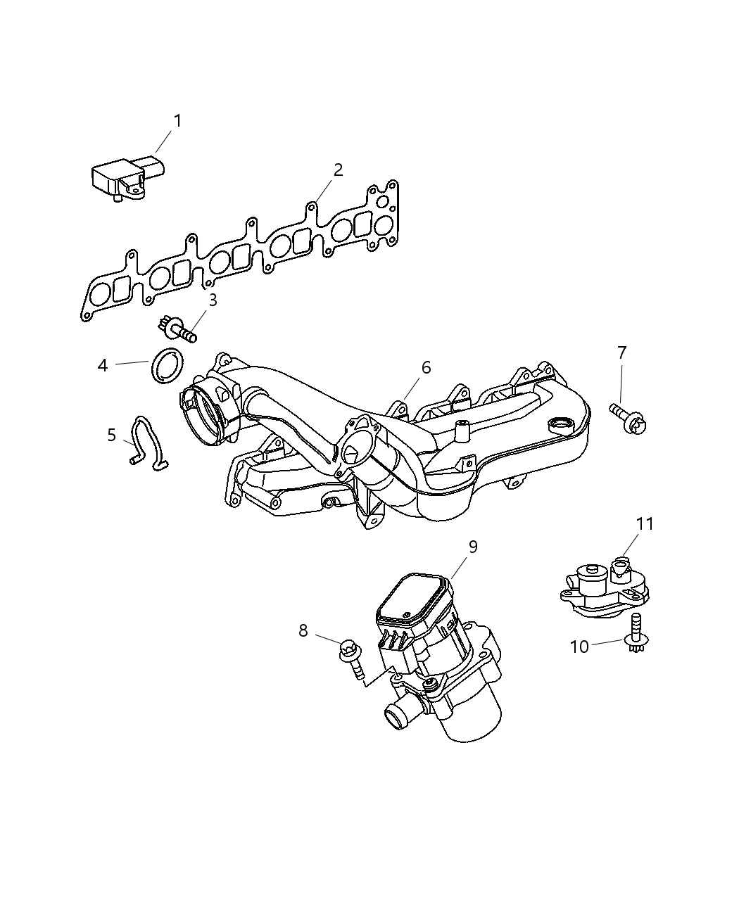 Mopar 5135893AA Idle Speed Control