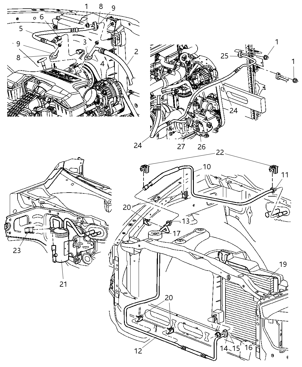 Mopar 55057143AA Accumulator A/C