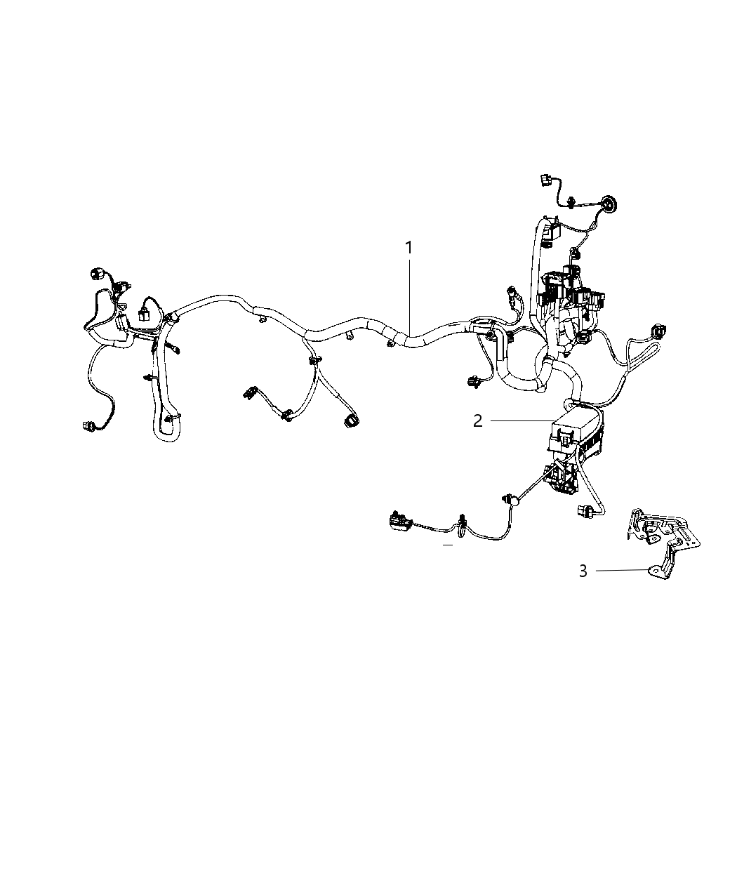 Mopar 5084230AB Wiring Engine Compartment