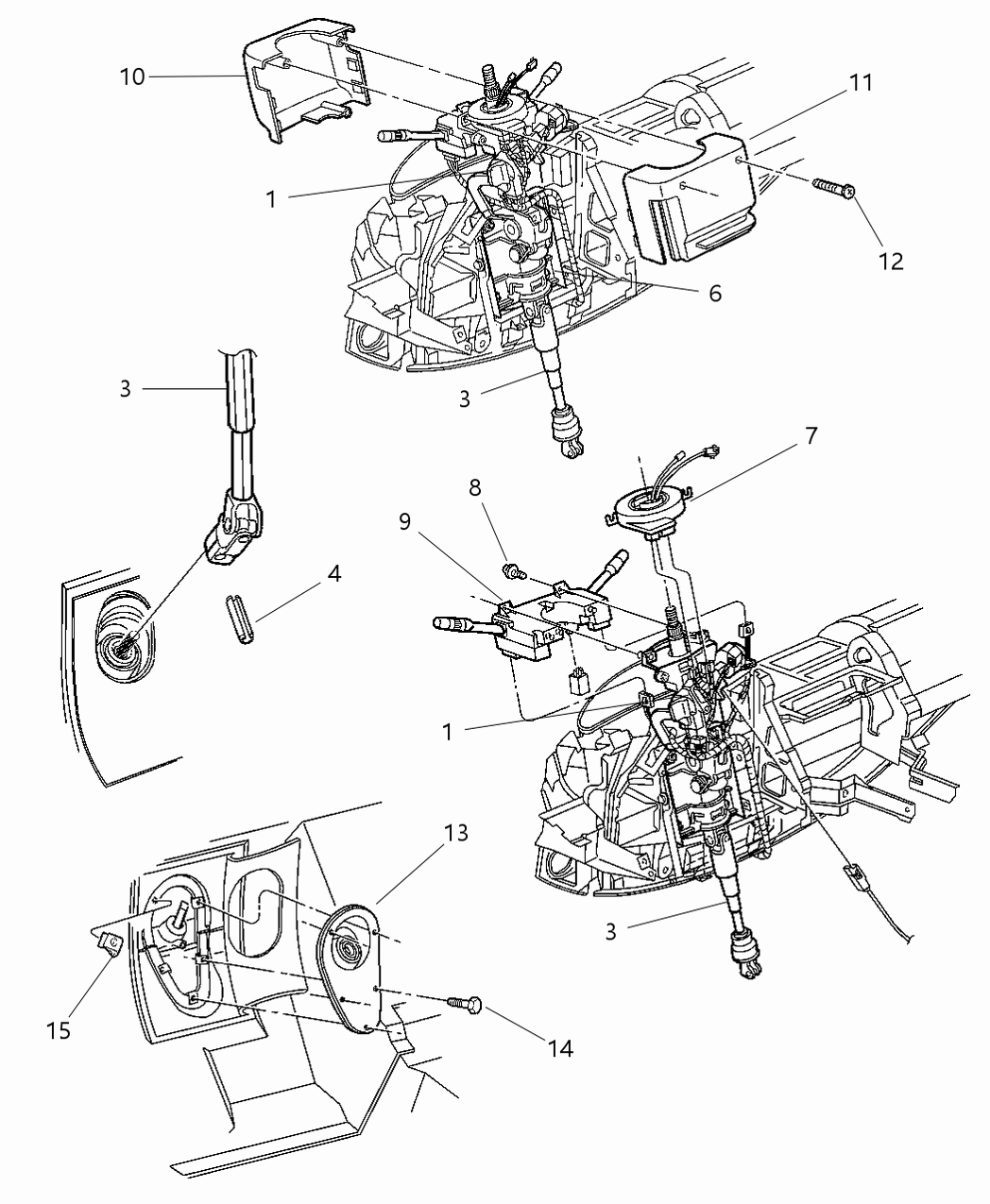Mopar 4664179AB Coupling Steering