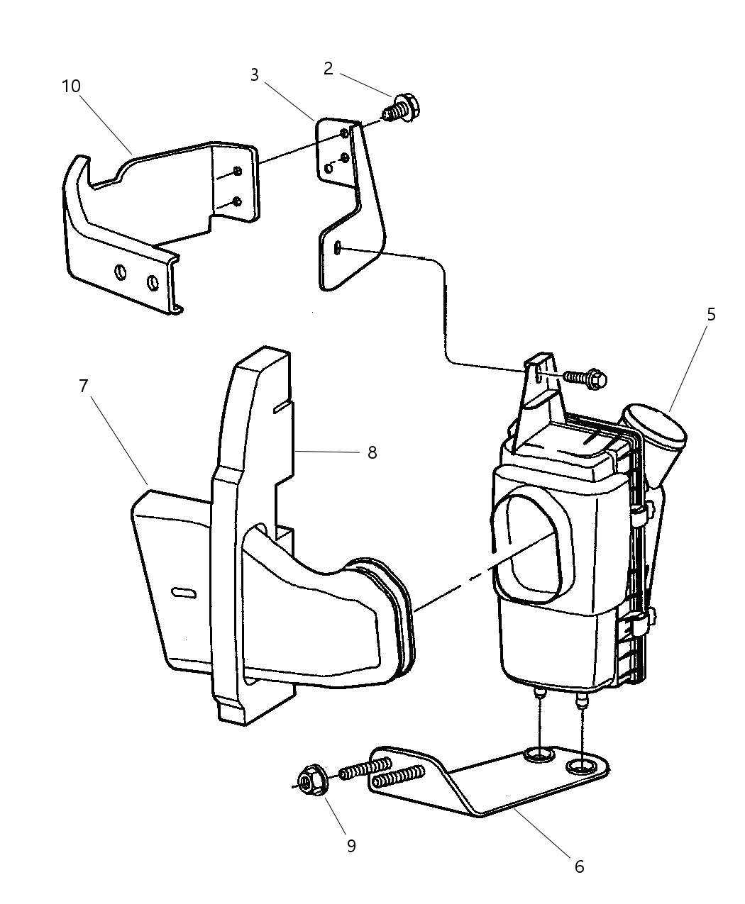Mopar 4815527 Housing Upper Bracket