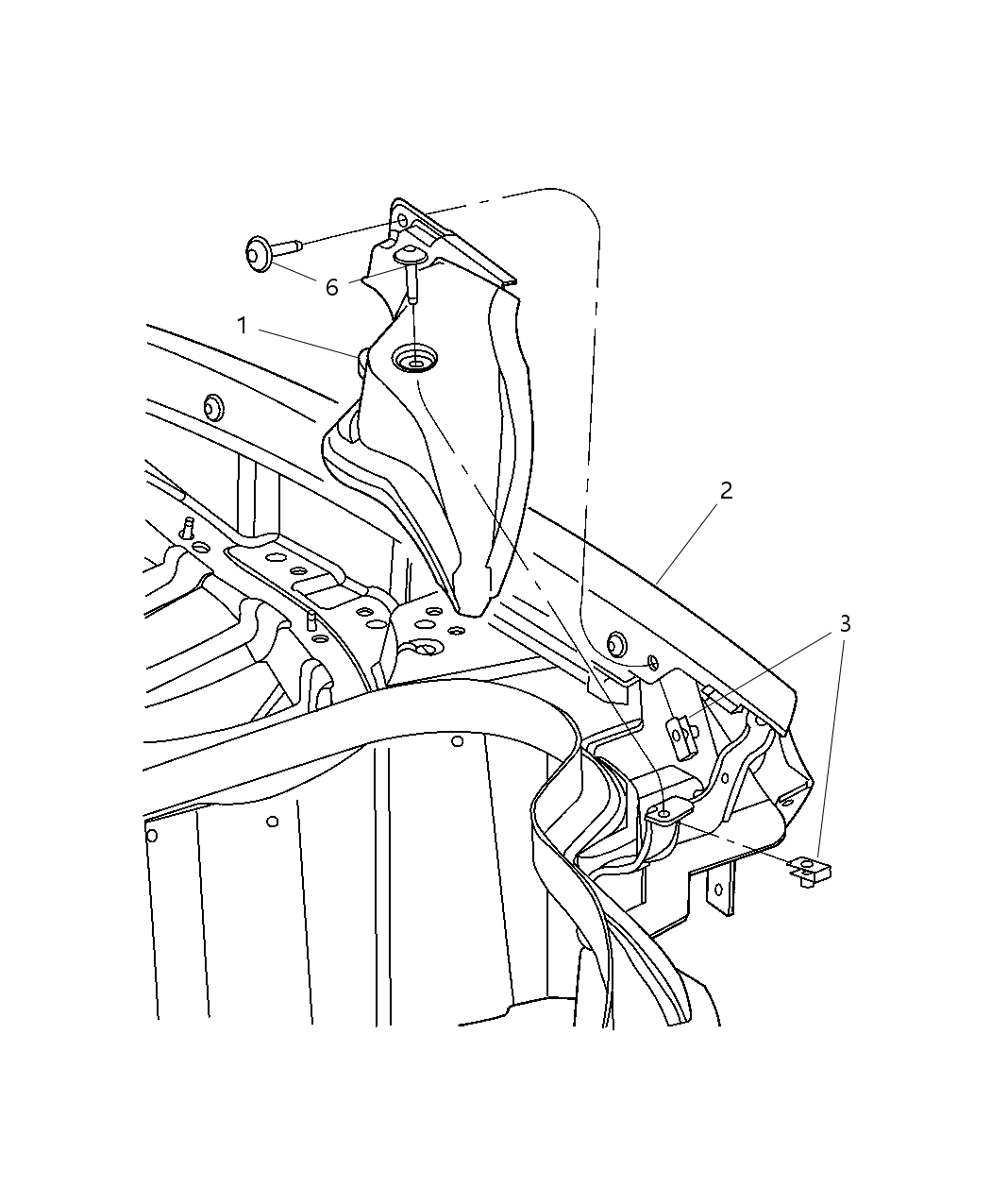 Mopar 5029520AA Isolator Foam