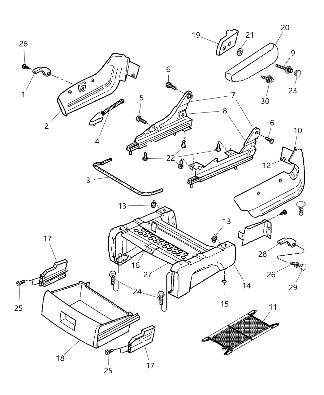 Mopar GN531J3 Cap Handle Screw Cover