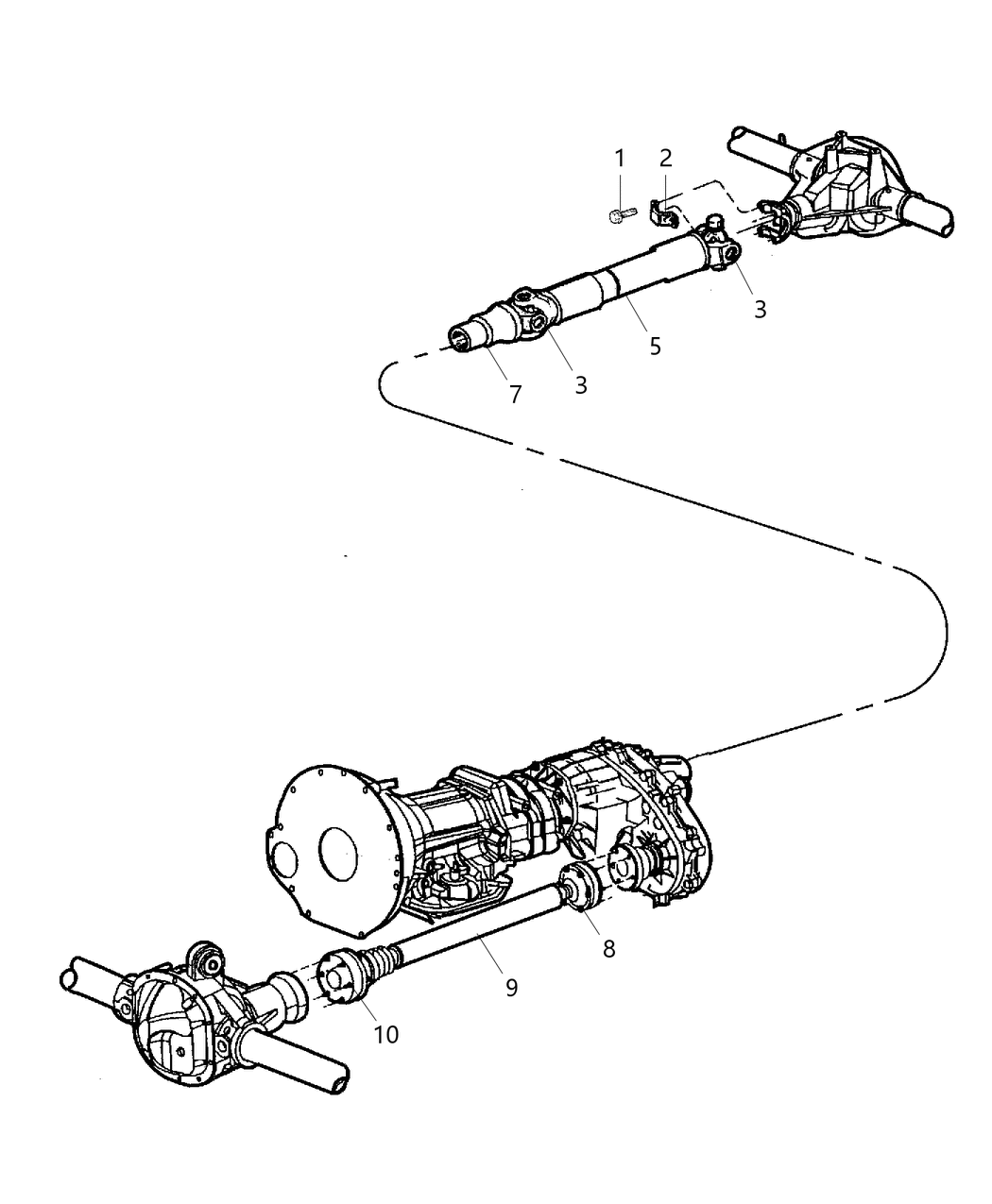 Mopar 4874052 Slip Yoke