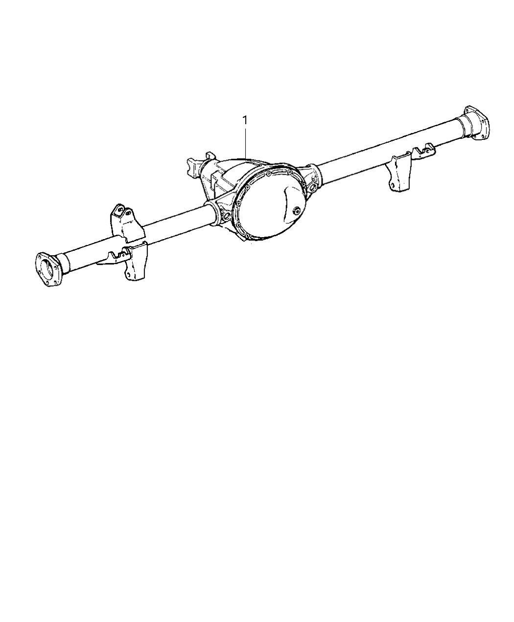 Mopar 4897248AA Axle Service Rear