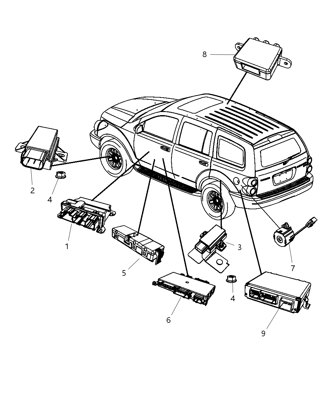 Mopar 5026505AC Module Liftgate